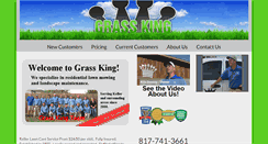 Desktop Screenshot of grassking.com
